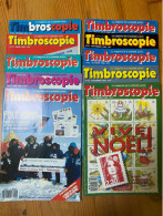 Timbroscopie Année 1989 Sauf Janvier N° 55 à 64 - Französisch (ab 1941)