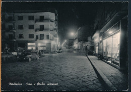 °°° 3526 - MADDALONI (CE) - CORSO I OTTOBRE (NOTTURNO) - 1960 °°° - Caserta