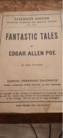 Fantastic Tales EDGAR ALLAN POE Bernhard Tauchnitz 1915 - Otros & Sin Clasificación