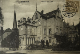 Diekirch (Luxembourg) Hotel De Ville 1912 - Diekirch