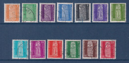 Nouvelle Calédonie - Service - YT N° 1 à 13 - Oblitéré - 1959 - Officials