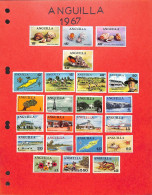 ANGUILLA - Collection Neufs Et Oblitérés Sur Charnieres - états :voir Tous Les Scans- - Anguilla (1968-...)