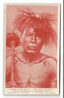 Real Photo Postcard, New Guinea Native, The Orient Exhibition, 1908. - Papouasie-Nouvelle-Guinée