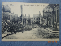 VISE  19/08/1920   RUE DU PERRON ET HOTEL DE VILLE - Visé