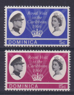 Dominica: 1966   Royal Visit     MNH - Dominica (...-1978)