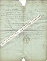1837  LETTRE Jourdan  Seranne NEGOCE COMMERCE  Marseille Pour Lassausse Julien Négociants Lyon V.HISTORIQUE - 1800 – 1899