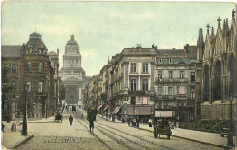 Bruxelles Rue De La Regence Y  Palais De Justice 1922 - Avenues, Boulevards