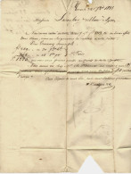 1835 LETTRE Delaigue Vienne NEGOCE COMMERCE  Pour Lassausse Lasausse Julien Négociants Lyon V.HISTORIQUE - 1800 – 1899