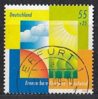 GERMANY Bundes 2378,used,falc Hinged - Autres & Non Classés