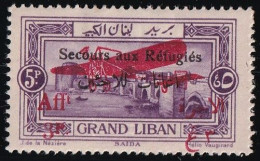 Grand Liban Poste Aérienne N°19 - Neuf * Avec Charnière - TB - Airmail