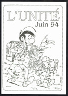 "BENJAMIN: Couverture Du Bimestriel "L'UNITE""" De HACHEL - Non Circulé - Not Circulated - 1994. - Bandes Dessinées