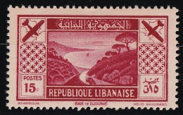 Grand Liban Poste Aérienne N°55 - Neuf * Avec Charnière - TB - Airmail