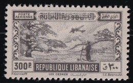 Grand Liban Poste Aérienne N°100 - Neuf * Avec Charnière - TB - Airmail