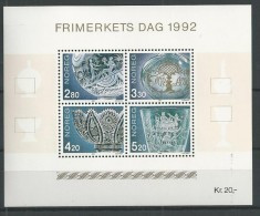 1992 MNH Norway, Postfris** - Blocs-feuillets