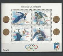 1991 MNH Norway, Postfris** - Hojas Bloque