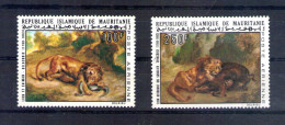 Mauritanie. Poste Aérienne. Tableaux De Delacroix - Mauritanie (1960-...)