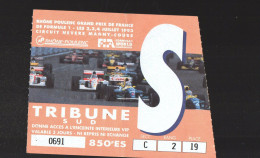 'sport Automobile)  Nevers Magny-Court ! Billet GRAND PRIX DE FRANCE F1 1993   (PPP42286) - Car Racing - F1