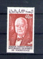 Mauritanie. Poste Aérienne. Centenaire De La Naissance De Winston Churchill - Mauritanie (1960-...)