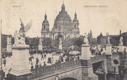 CARTOLINA  BERLIN,GERMANIA-SCHLOSSBRUCKE UND DOM-VIAGGIATA 1913 - Schoeneberg