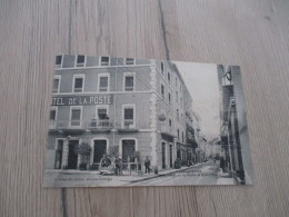 CPA  07 Ardèche Vals Les Bains Grand Hôtel De La Poste Et Grand'rue - Vals Les Bains