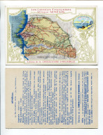 Chromo Format Carte Postale AIGUEBELLE Département Departements Colonies Colonie SENEGAL - Aiguebelle