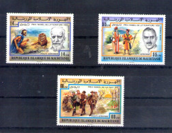 Mauritanie. Poste Aérienne. Prix Nobels - Mauritanie (1960-...)