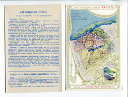 Chromo Format Carte Postale AIGUEBELLE Département Departements Colonies ORAN - Aiguebelle