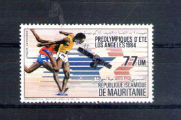 Mauritanie. Poste Aérienne. Préolympique D'été Los Angeles 1984 - Mauritanie (1960-...)