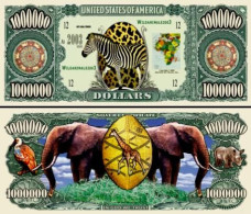 USA - FANTASY NOTE -  SAFARI  - UNC - Autres & Non Classés