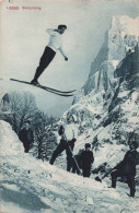 Sports D'hiver - Ski - Skisprung - Carte Postale Ancienne - Winter Sports