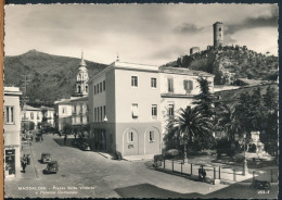 °°° 3536 - MADDALONI - PIAZZA DELLA VITTORIA E PALAZZO COMUNALE (CE) 1960 °°° - Caserta