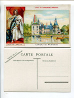 Chromo Format Carte Postale AIGUEBELLE Chateau De MAINTENON  LOUIS XIV - Aiguebelle