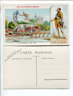 Chromo Format Carte Postale AIGUEBELLE Chateau De PAU HENRI IV - Aiguebelle