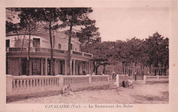 Cavalaire Sur Mer -Restaurant  Des Bains  - CPA °J - Cavalaire-sur-Mer