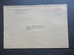 USA Ca. 1980er Jahre Freistempel US Postage New York / Umschlag Mc Graw Hill Book Company Inc. Nach FFM - Covers & Documents