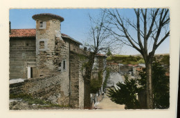 CPSM : 38 - ROUSSILLON - LA TOUR DU CHATEAU CONSTRUIT AU XVI ème PAR LE CARDINAL DE TOURNON - Roussillon