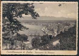 °°° 3574 - CASTELLAMMARE DI STABIA - PANORAMA DA POZZANO (NA) 1942 °°° - Castellammare Di Stabia