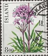 ICELAND 1983 Flowers - 8k. - Alpine Catchfly FU - Gebraucht