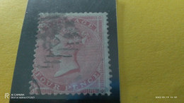 İNGİLTERE- 1855- 57             4P          VİCTORIA        USED - Used Stamps