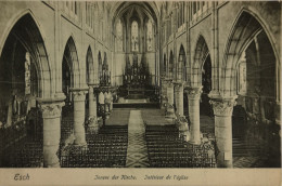 Esch S/Alzette (Luxembourg) Interieur Eglise 1906 - Esch-sur-Alzette