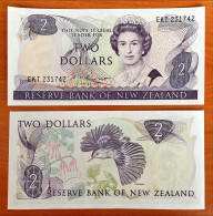 New Zealand 2 Dollars 1985 P170b UNC - Nouvelle-Zélande