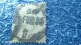 İNGİLTERE- 1887-92           1SH         VICTORIA        USED - Used Stamps