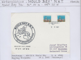 Canada Mould Bay High Antarctic Weather Station Ca Mould Bay 7.6.1987 (BS178) - Scientific Stations & Arctic Drifting Stations