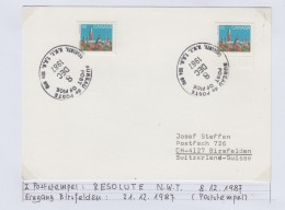 Canada Resolute Ca Resolute 8  DEC 1987  (BS179B) - Forschungsstationen & Arctic Driftstationen