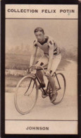 ►  John S. Johnson American Cyclist And Speed Skate Born In Minneapolis (Cycliste USA)  Collection  Felix POTIN 1900 - Félix Potin