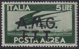 Trieste Zone A 1947 Sc C3 Sa A3 Air Post MLH* - Luftpost