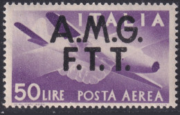 Trieste Zone A 1947 Sc C6 Sa A6 Air Post MLH* - Airmail