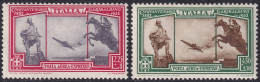 Italy 1932 Sc CE1-2 Italia Air Post Express Set MH* - Express-post/pneumatisch