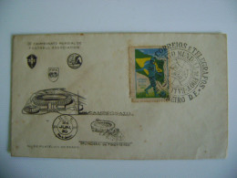 BRAZIL / BRASIL - ENVELOPE IV WORLD FOOTBALL / SOCCER CHAMPIONSHIP IN 24 JUN 1950 IN THE STATE - 1950 – Brazil