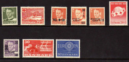 Danemark  - Frederik IX - Evenements - Neufs**/*  MNH Or MLH - Neufs